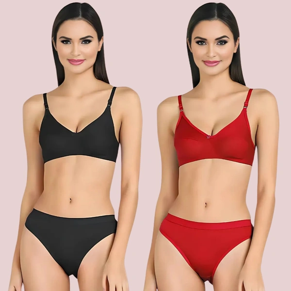 InnerFeel Cotton Cloud Comfort Bra set- 2-Pack - 30 A