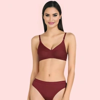 InnerFeel Cotton Cloud Comfort Bra Set – 3-Pack - 36 B