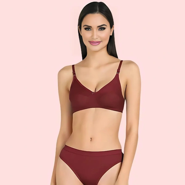 InnerFeel Cotton Cloud Comfort Bra Set – 3-Pack - 36 B