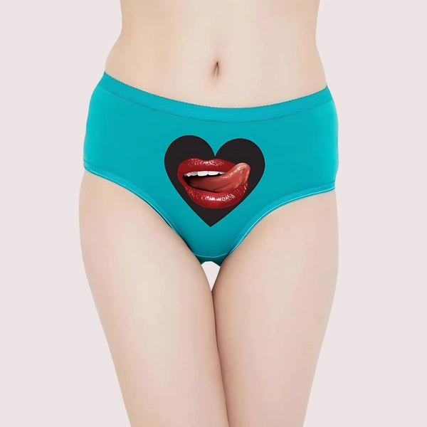 InnerFeel Custom Heart Panty for Playful Moments - M, Assorted