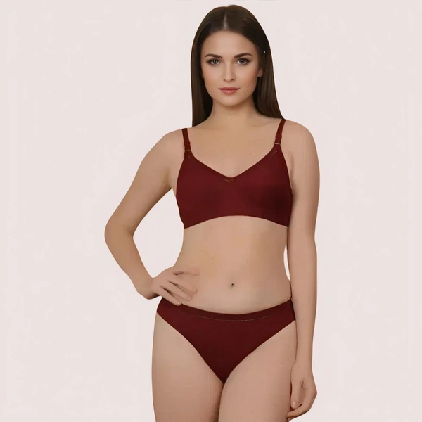 InnerFeel EasyBreeze Cotton Bra & Panty Set - 30 A