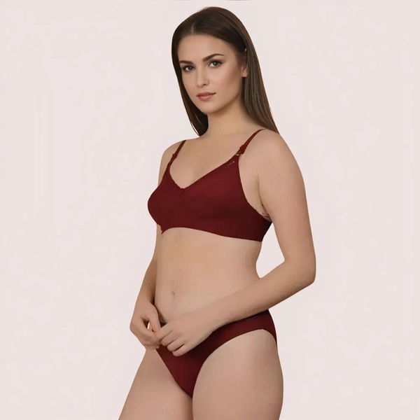 InnerFeel EasyBreeze Cotton Bra & Panty Set - 30 A
