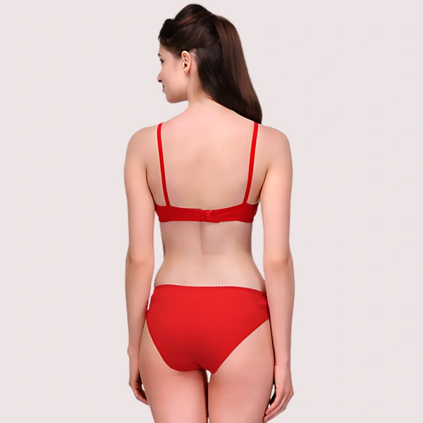 InnerFeel "Elegant" Solid Color Bra Sets ( Pk of 3) - 30