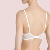 InnerFeel Everyday Wear Chicken Work White Bra(Pack Of 2) - 30