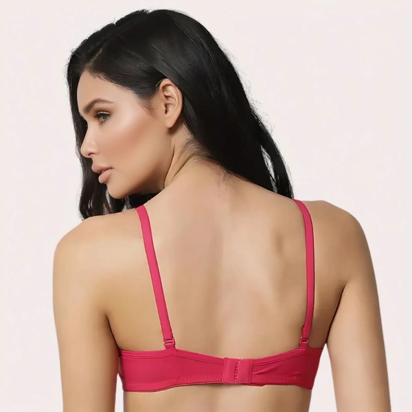 InnerFeel Fairy Kiss Lightly Padded Bra – Red - 34 B