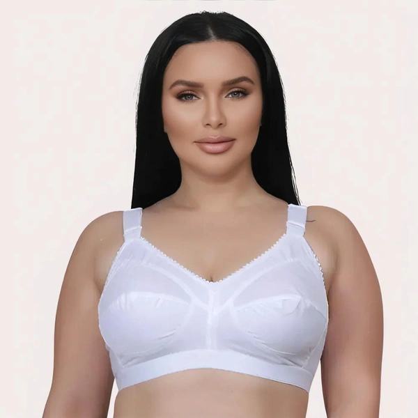 InnerFeel FD Plus Size Sweat-Absorbent Bra – Soft, Breathable & Summer-Ready - 42 B