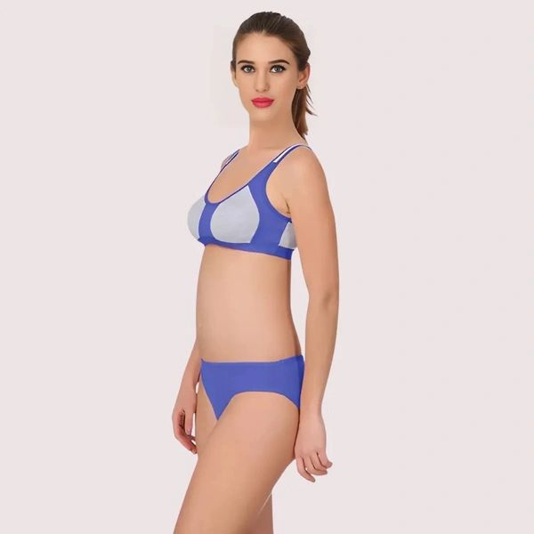InnerFeel Fitness Flourish Sports Bra Panty Set (2 pack) - 30, Assorted