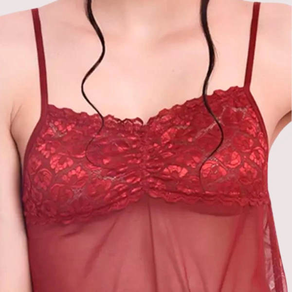 InnerFeel Flirty Sheer Chemise for Women