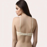 InnerFeel French Daina 2-Pack Beige Cotton Comfort Bra - 32 A