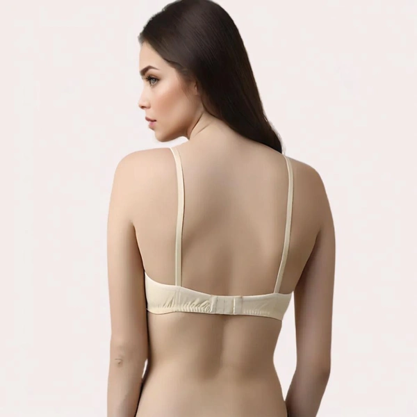 InnerFeel French Daina 2-Pack Beige Cotton Comfort Bra - 32 A