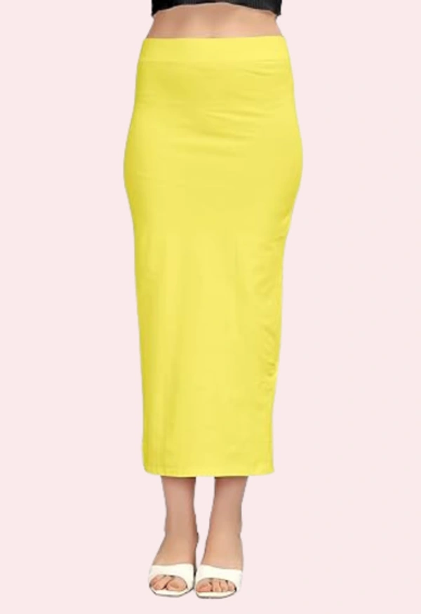 InnerFeel French Daina Flawless Fit Cotton Petticoat Shaper - XXL, Lemon Yellow