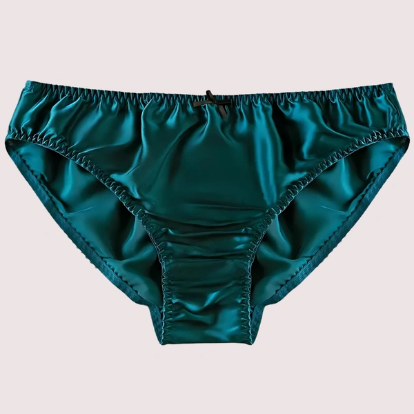 InnerFeel French Daina Ultra Luxury Silk Satin Lace Briefs Gift Box