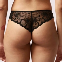 InnerFeel French Daina Ultra Luxury Tanga Briefs Low Rise Gift Box - S