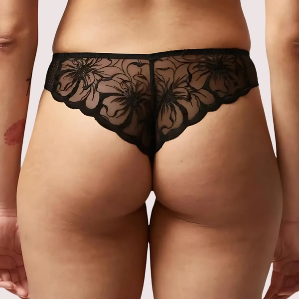 InnerFeel French Daina Ultra Luxury Tanga Briefs Low Rise Gift Box - S
