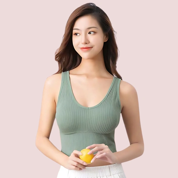 InnerFeel High impact padded longline sports bra (2 Pack ) - 32B, Assorted