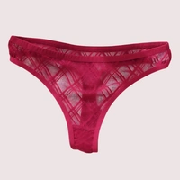 InnerFeel Ladies Low Waist Mesh Hollow Lace Panties - M, Assorted