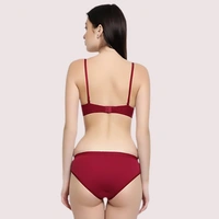 InnerFeel Lightly Padded Bra & Soft Cotton Panty Set (2 pack) - 30, assorted