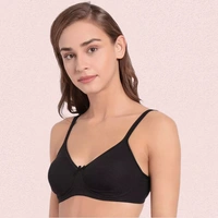 InnerFeel Lightweight Non-Wired Cotton Bra (Pack of 2) - 32B, Assorted