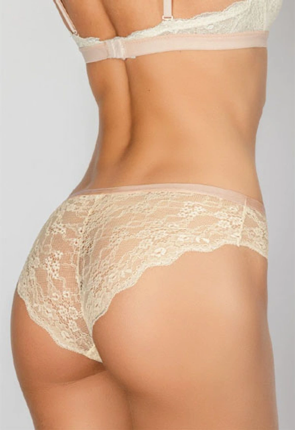 InnerFeel Low Rise Lace Panties Set - Pack of 4 - S, Assorted