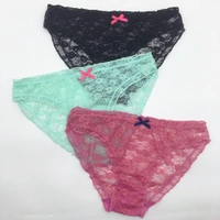 InnerFeel Low Rise Lace Panties Set - Pack of 4 - S, Assorted
