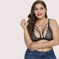 InnerFeel Lunar Allure Sheer Bra & Panty Duo - 2XL