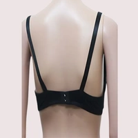 InnerFeel Midnight Bloom Wirefree Lace Bra - Black, 32B