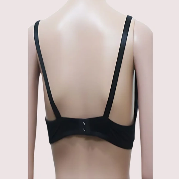 InnerFeel Midnight Bloom Wirefree Lace Bra - Black, 32B