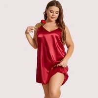 InnerFeel Midnight Grace Criss-Cross Back Nightdress – Plus Size