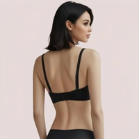 InnerFeel Midnight Lift – Black Padded Non-Wired Push-Up Bra - 30 A