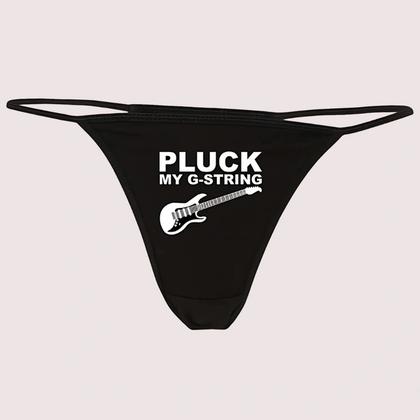 InnerFeel Midnight Mischief Printed Thong - XL, As Per Product Image
