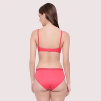 InnerFeel Non-Wired Cotton Push-Up Bra Panty for Women (2 pack) - 30, assorted