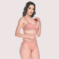 InnerFeel Padded Cotton Bra Panty Set for a Sexy You (2 pack) - 30, assorted