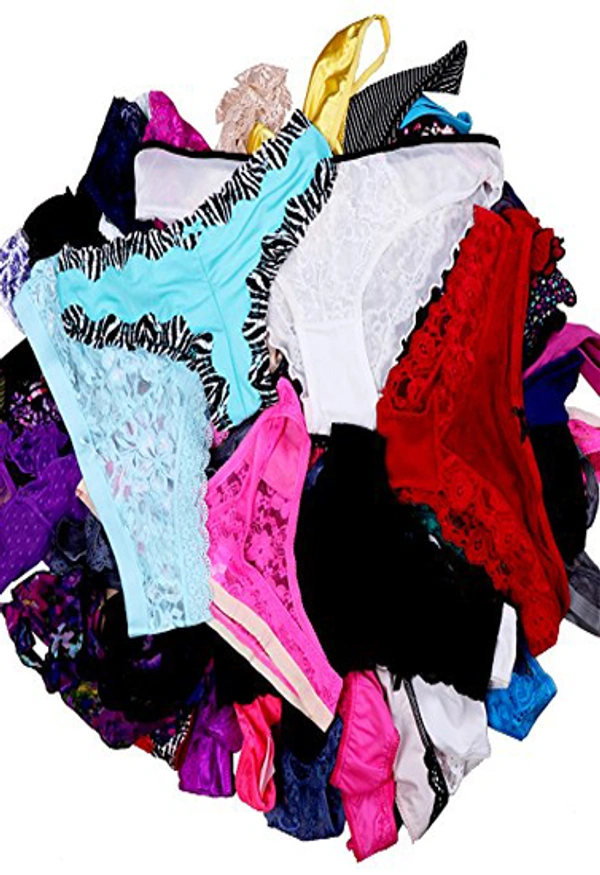 InnerFeel (Pk of 12) Assorted Panties - M, Assorted