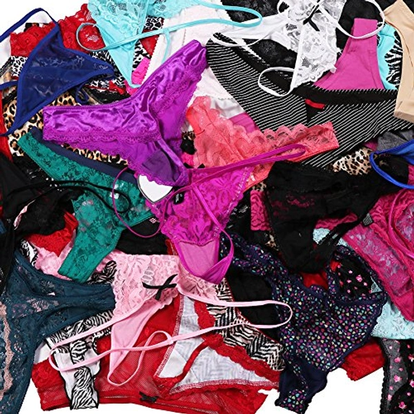 InnerFeel (Pk of 12) Assorted Panties - M, Assorted