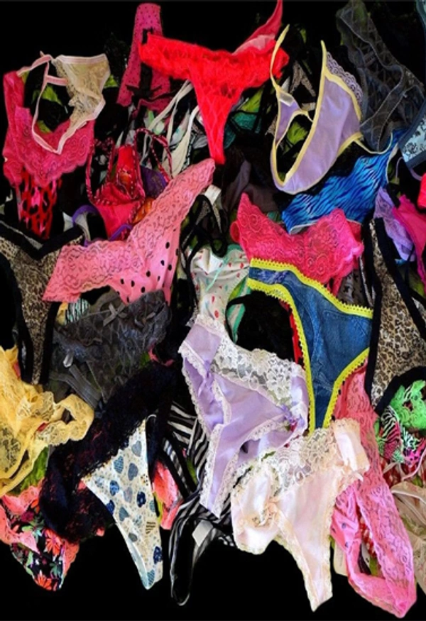 InnerFeel (Pk of 6) Affordable women's thong underwear - M, Assorted