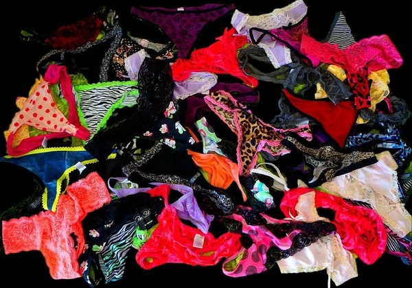 InnerFeel (Pk of 6) Affordable women's thong underwear - M, Assorted