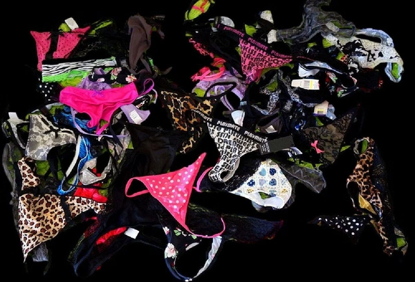 InnerFeel (Pk of 6) Affordable women's thong underwear - M, Assorted