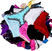 InnerFeel Pk of 8: Variety Women G-String Thong Panties - XL, Assorted