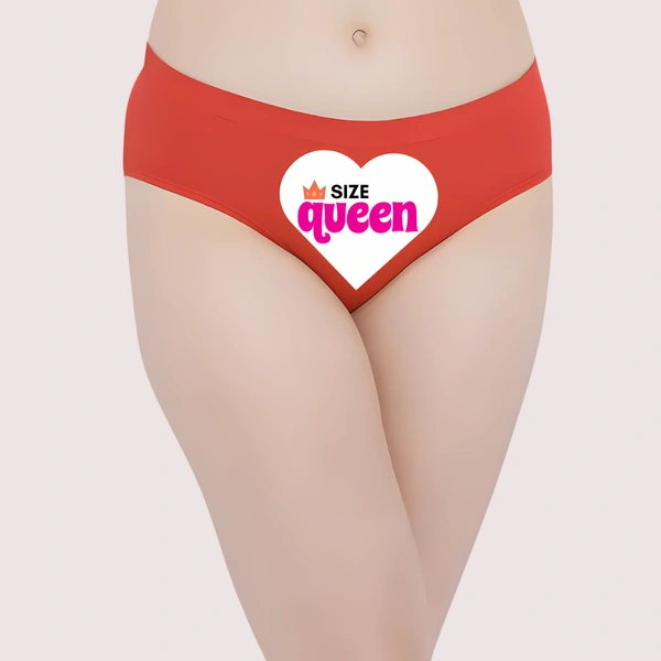 InnerFeel Private Moments Text Custom Panty for Her - M, Assorted