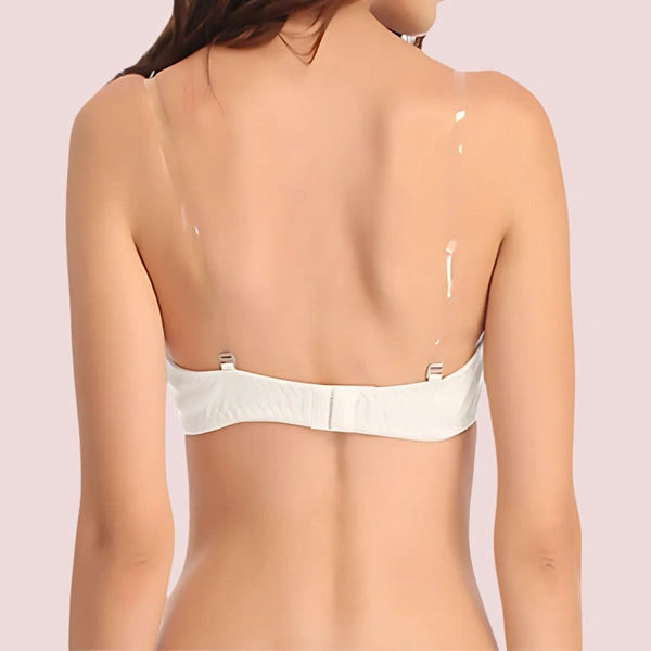 InnerFeel Pure cotton wire free white bra for summers - White, 32B