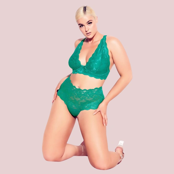 InnerFeel Regal Charm Plus Size Bralette Set - 2 Pack - 5 XL