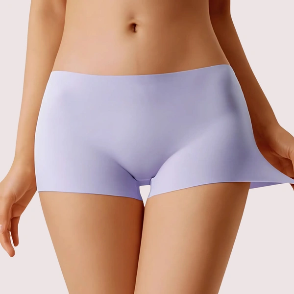 InnerFeel Seamless Boxer Shorts Panties 3 PK - L, Assorted