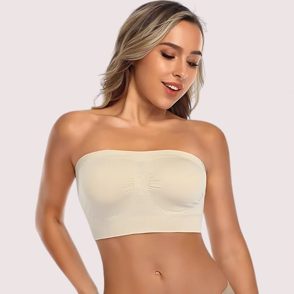InnerFeel Seamless Tube Bras - Non-Padded (Pack of 2)