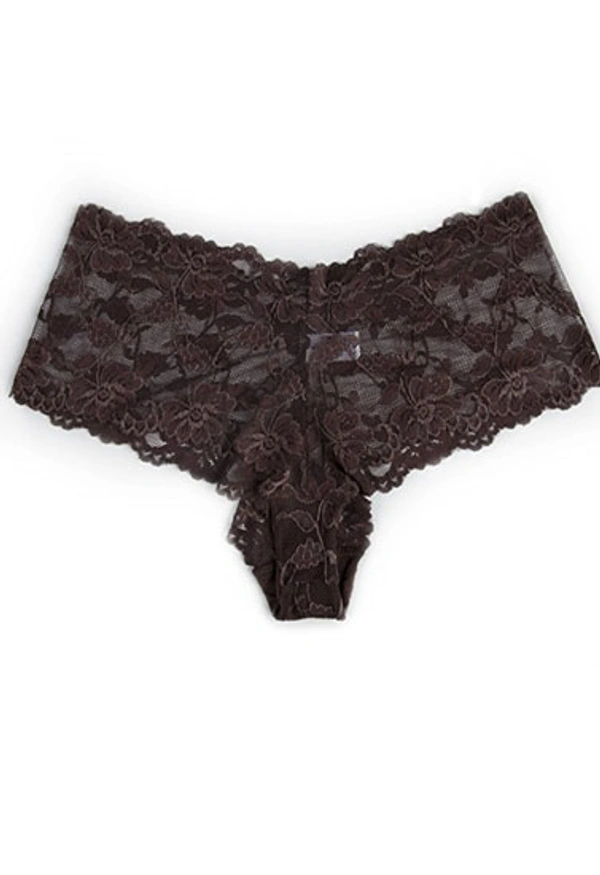 InnerFeel Sensual Brown Lace 2 Piece Panties