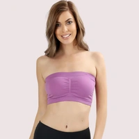 InnerFeel Set of 5 Colorful Bandeau Tube Bras for Every Mood