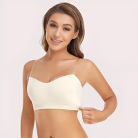 InnerFeel Sexy White Tube Bandeau Bra Top - As per availability, 30B
