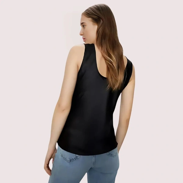 InnerFeel Silken Grace Day-to-Night Camisole - M, Dark Black