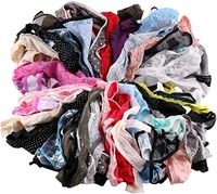 InnerFeel Six Assorted styles Thong's in One Pack - L, Assorted