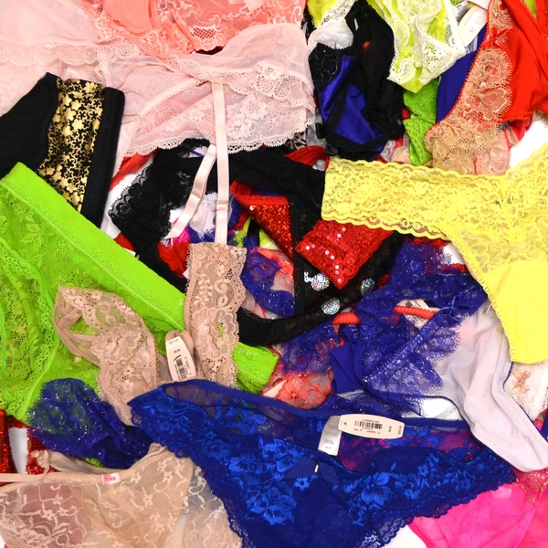 InnerFeel Six Assorted Thongs for Every Day Wear - L, Assorted