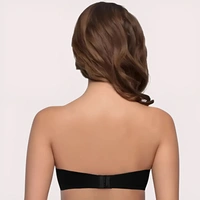 InnerFeel SmoothFit Seamless Tube Bra - Dark Black, 32B